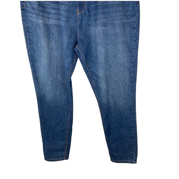 Boohoo NWT Blue Mid-Rise Skinny Jeans size 16 - Picture 7 of 8